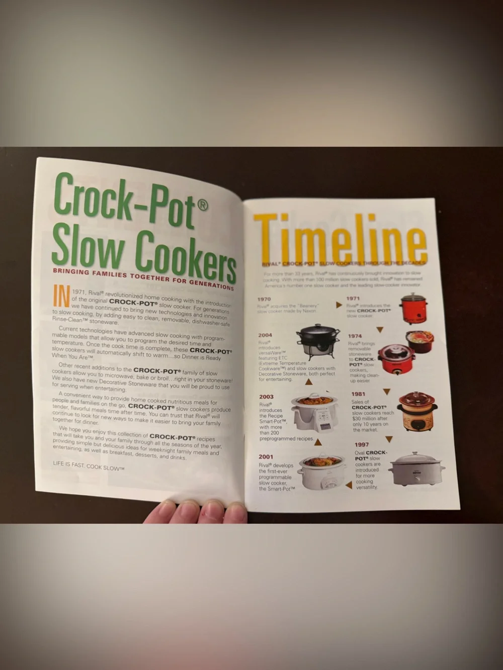 Vintage Rival Crock Pot Cookbooks Lot of 2 – Walmart Edition & Classic Recipes